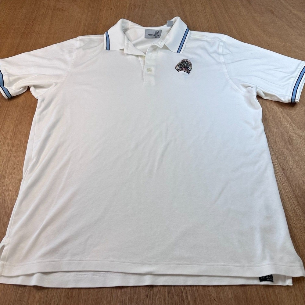 Ashworth PGA Championship 2010 Whistling Straits White Golf Polo Shirt L(XL)